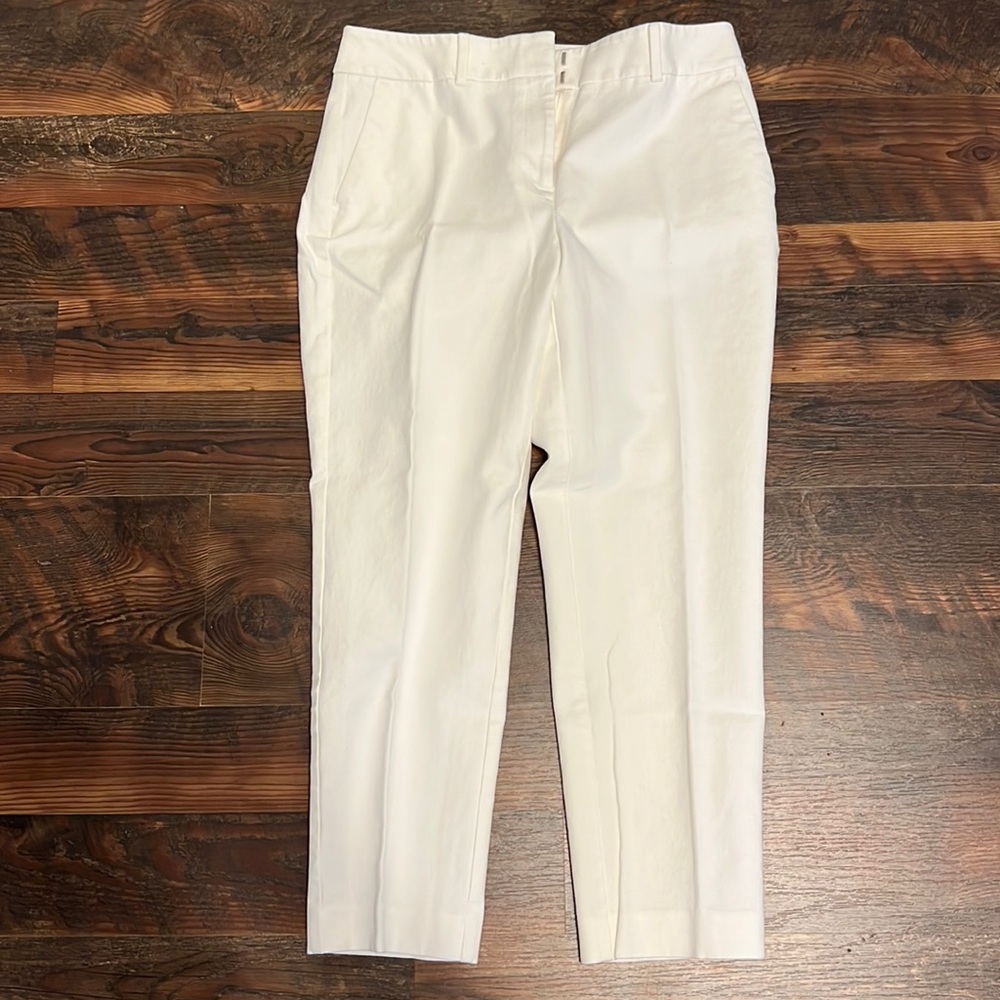 White Ann Taylor Factory dress pants size 6